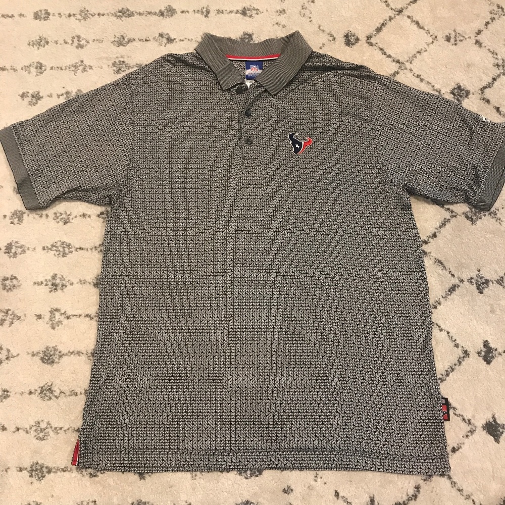 Men's Texans Polo NFL Reebok L